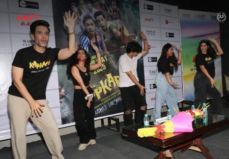 The KAPKAPII  Star Cast Engaged With The Students In Various Interactive Sessions At  Campus Of AAFT Noida